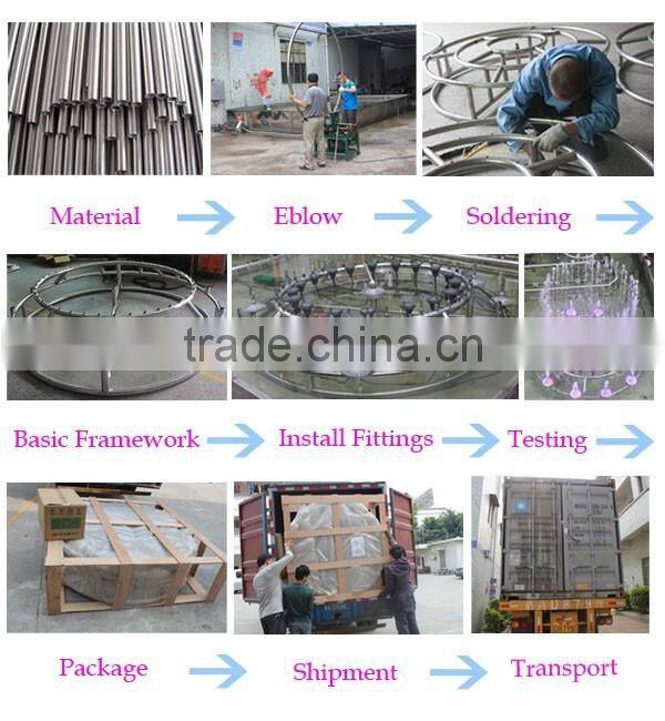 12 years professional factory to make music fountain for government project
