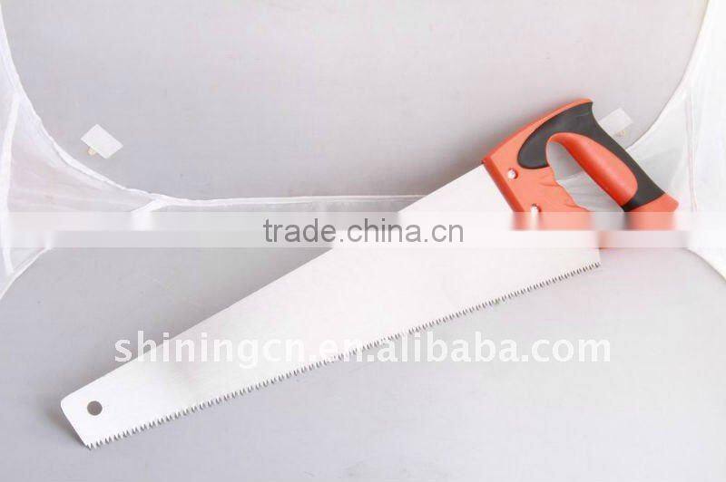 65mn alloy steel blade handsaw in plastic handle