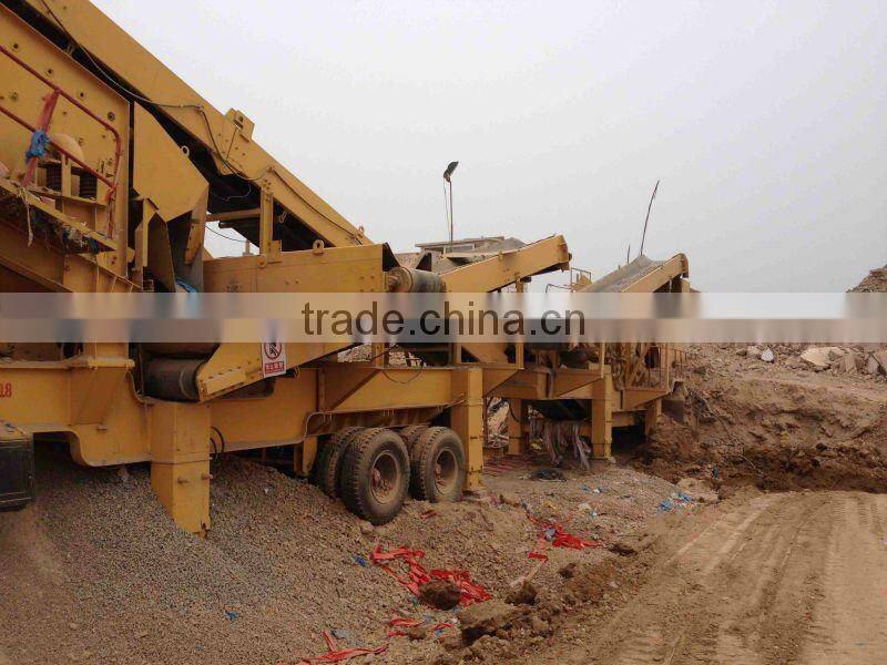 Hot Selling Portable Screening Plant