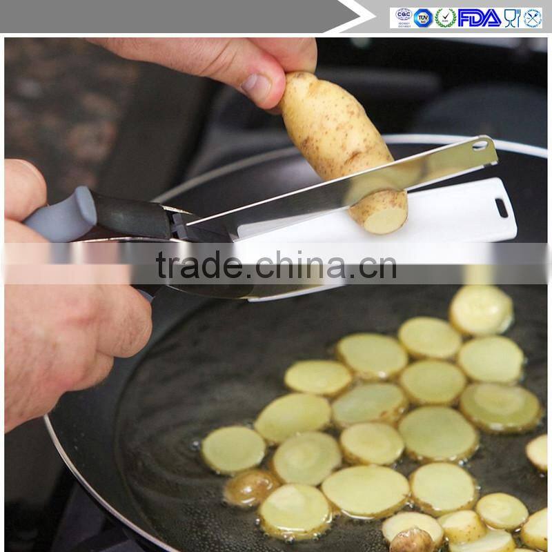 Amazon kitchen gadget 6 in 1 food chopper clever scissor cutter