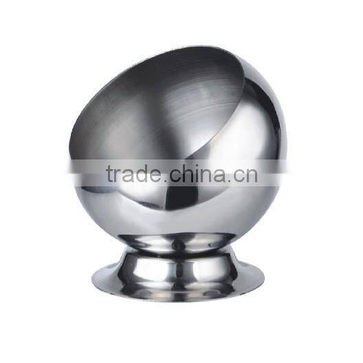 Stainless steel double wall round bowl set stainless steel mixing bowls