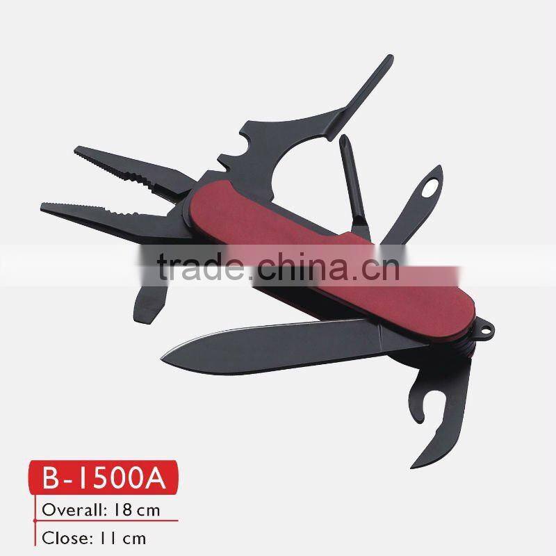 Black transform multi functioanl hatchet wrench hammer spanner screwdriver tool small hammer mill types B-8921AB