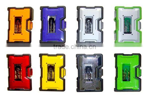 24pcs drill bits for metal in metal case