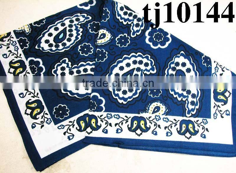 2016 New Fashion silk screen printing skull bandana