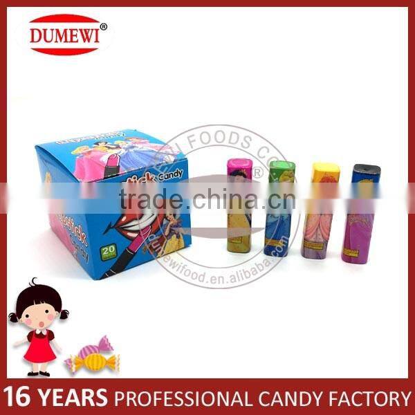 Princess Lipstick Shaped Toy Candy Hard Sweets