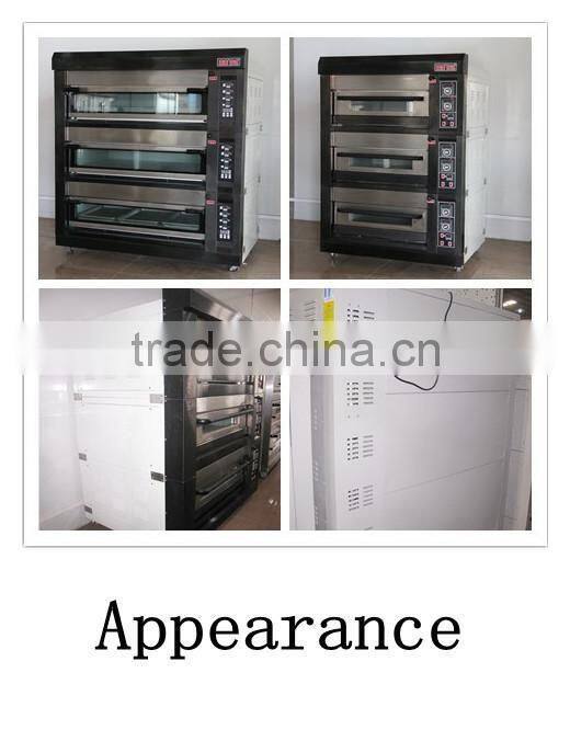 Black Ti-gold industrial size baking ovens with competitive price!