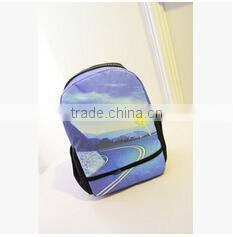 2015 latest fashion canvas backpack