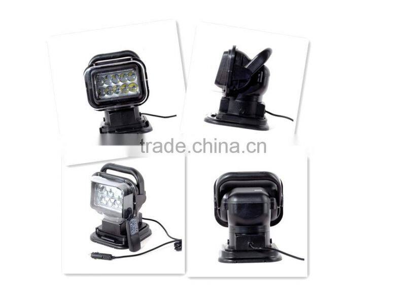 wireless remote control vehicle search lights 50W LED searching light