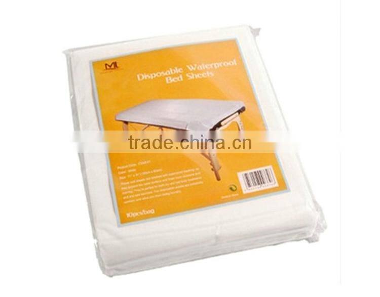 China manufacturer 13 year factory new products PP spunbond nonwoven cloth products disposable hospital bed sheets