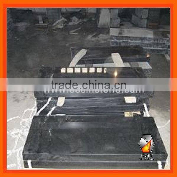 Angel Heart Granite Tombstone