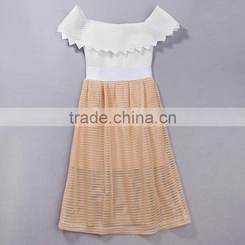 Slap-up Boat Neck Off the Shoulder Strapless Knee Length Prom Dresses