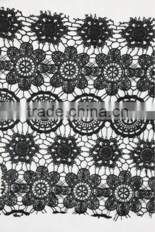 Embroided flower Design Fabric