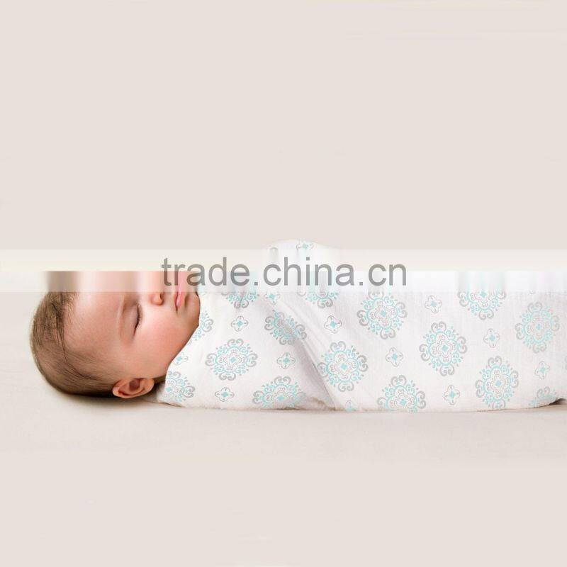 2014 Hot-sale Wholesale Multi-functional 100% cotton muslin wraps,wrist wraps,baby muslin wrap