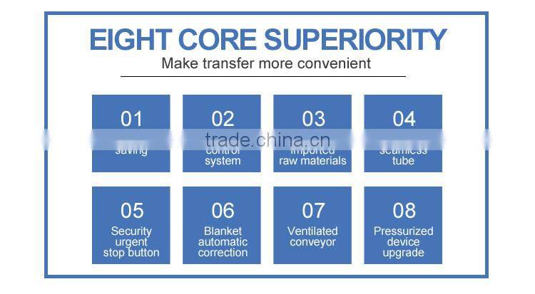 Auto Pneumatic Double-Station Sidee Paper Sublimation Heat Transfer Press Machine