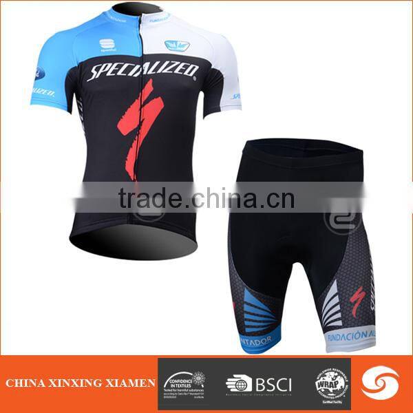 2014 summer short sleeve blank compression leggings for cycling wear