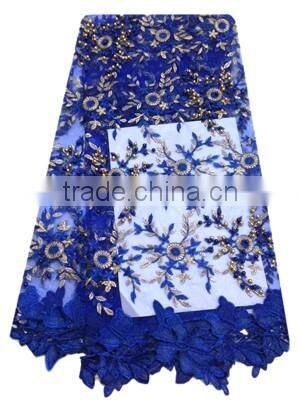 Beaded Bridal Nice Wedding Dress FL1136-1 French Net Laces with Beads