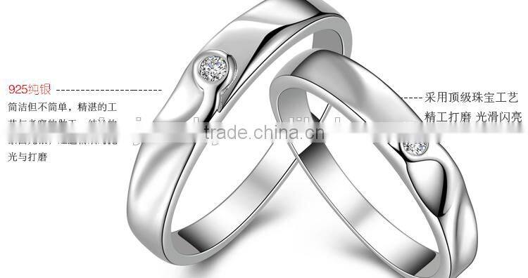 Couple Ring Manufacturer,925 Sun Silver Ring