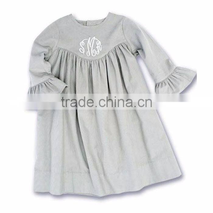 Children Girls Clothing Kids Boutique Frock Designs Pictures lcing Ruffle Sleeve Kids Girls Dresses