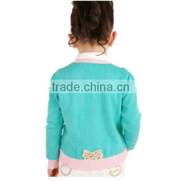2015 New style dongguan colorful school sweater designs for kids