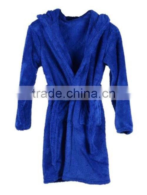 Wholesale custom hooded terry cotton bathrobe