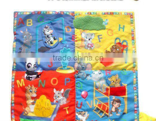 Educational Toys English baby cloth books