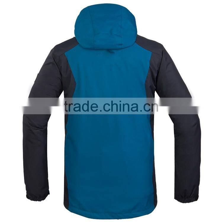 most popular men winter outdoor jacket with fold away hood
