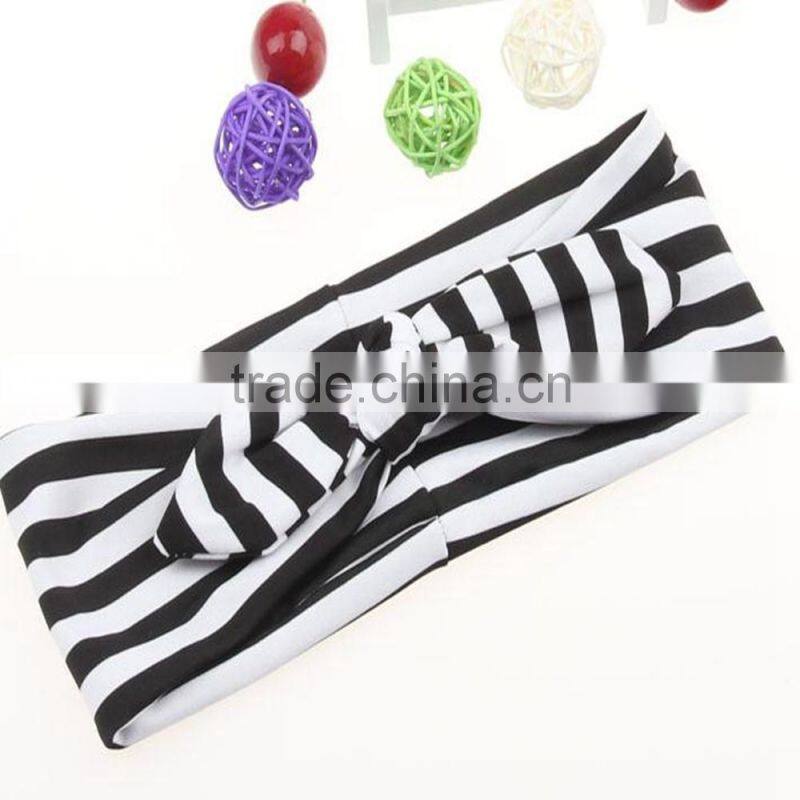 Wholesale Top Baby Knotted Hair Headband Cotton Headbands