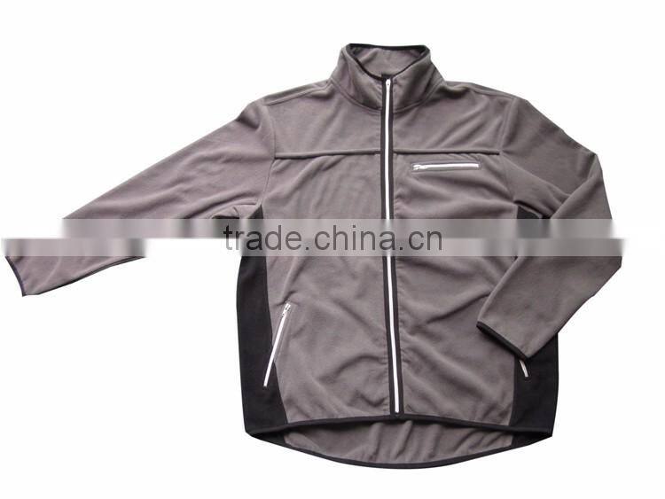Sports wear casual outdoor gear parker polar fleece jacket men