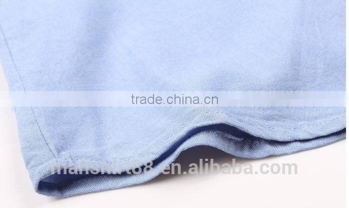 breathable elegant washed spring light oxford shirt