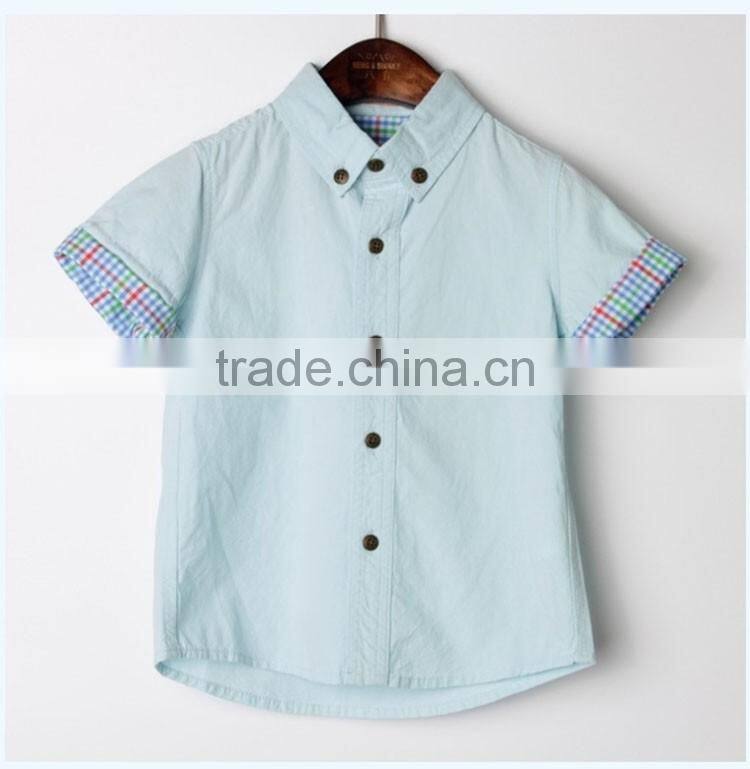 Wholesale custom cotton chilrdren clothing summer baby boys t-shirt kids shirt for 2 3 4 5 6 7 8 9 10 years old