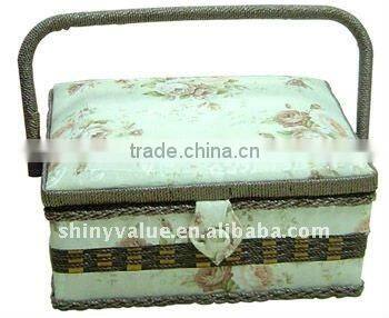 Fashionable Customized color & design sewing basket Factory