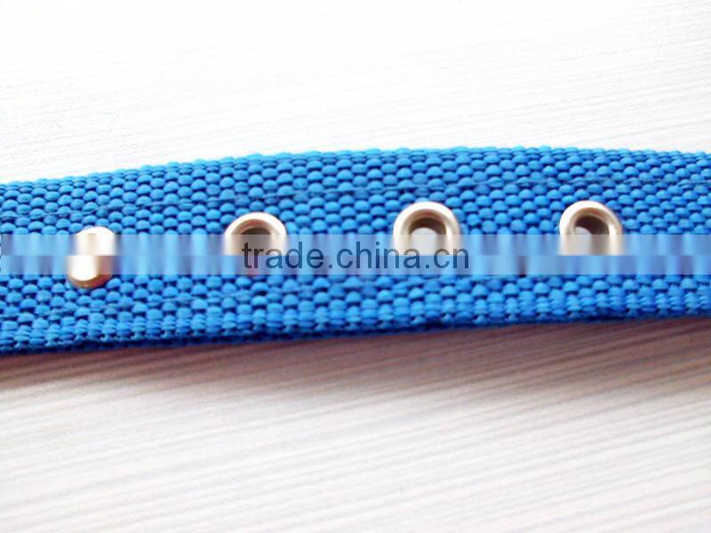 Cotton webbing for dog collars