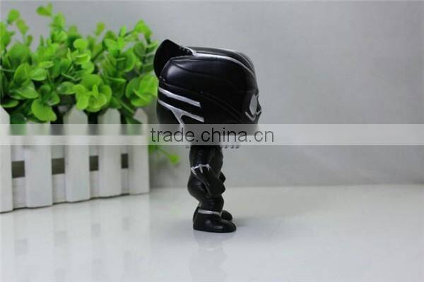 (Top) Hot Movie Captain America 3 action figures, POP figure Black Panther, PVC figures wholesale price