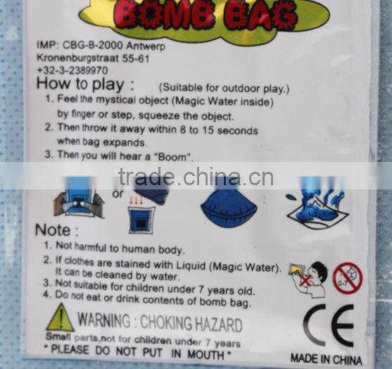 new design/Frightened bomb bag / fart bomb surprise bag