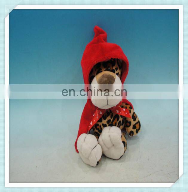 Mini Frog Plush Animal Toys with Red Hat/ Animal Toys