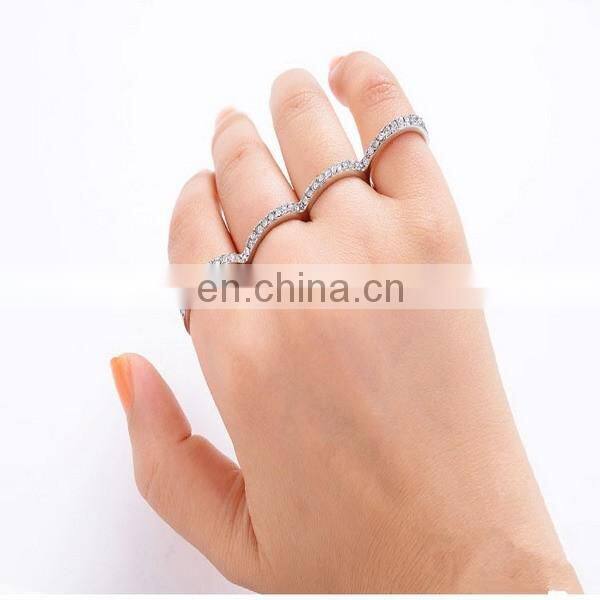 Fashion knuckle four finger ring wholesale jewelry
