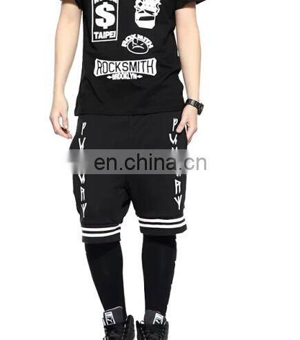 New arrival black men basketball shorts