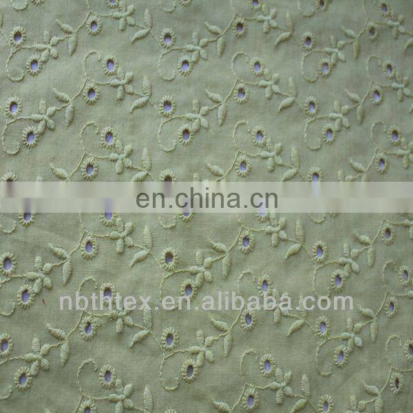 different types of embroidery fabrics
