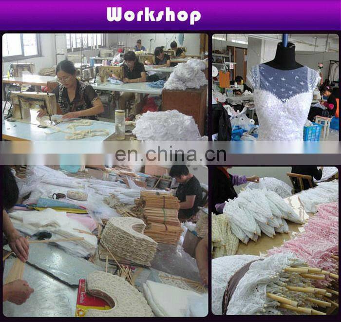 A01102 New arrival Cotton lace umbrella Very popular umbrella