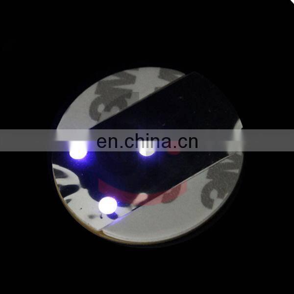 Best sale led light drink coasters led sticker coaster Led flashing coasters
