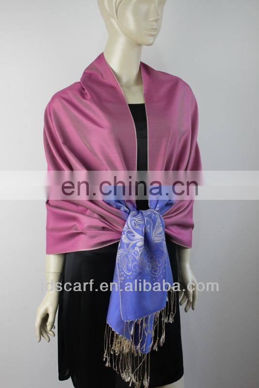 new hijab evening dress JDS-132# elegant luster and soft silk hijab