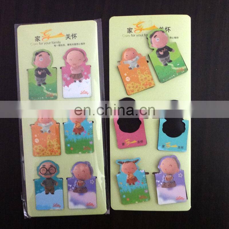 New arrived cheaper and beautiful craft folding magnetic bookmark