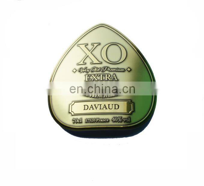 Embossed Metal Tag Aluminum wine Labels