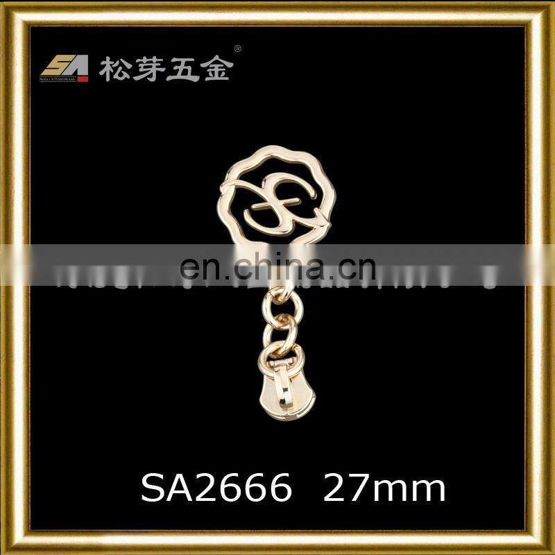 SA2666 alloy zipper accessories for garment and handbag