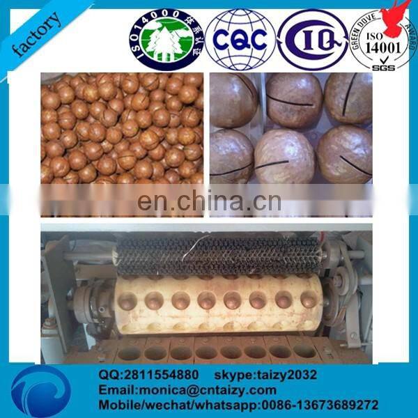 200kg/h hawaii tapping machine | macadamia nut opening machine | Hawaii nut opening machine