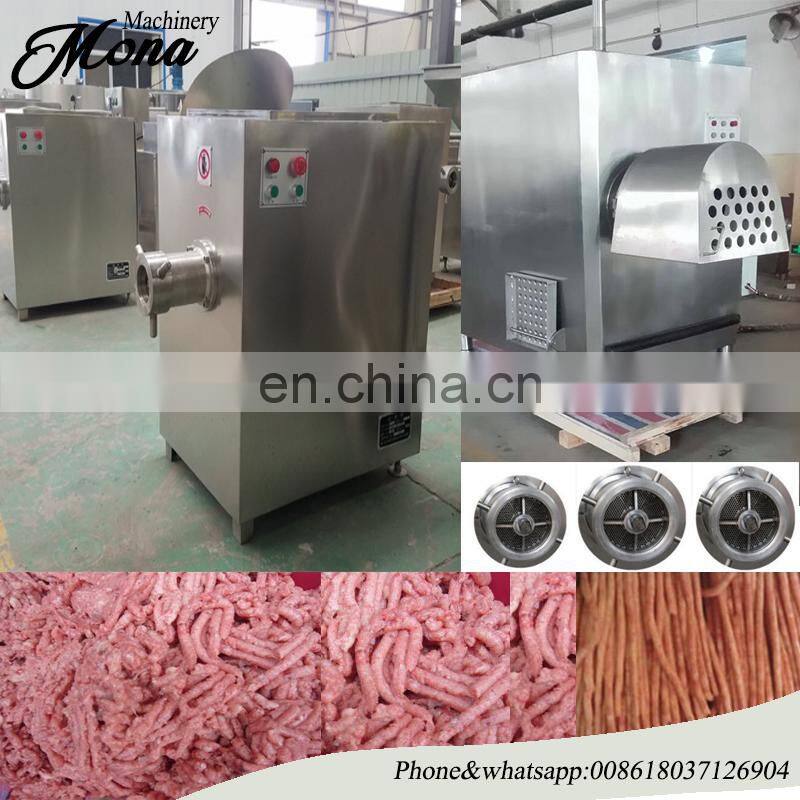 electric commercial kitchen food processing equipment meat grinder mincer for sale