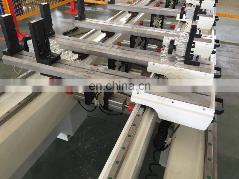 window and door/disc tool magazine/cnc router 4 axis/2016 latest Aluminum profile making machine
