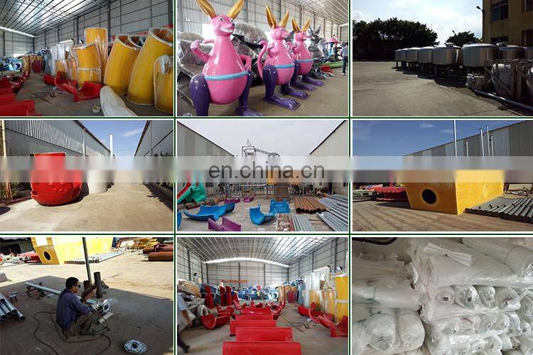 Sale and best fiber glass water park with slides