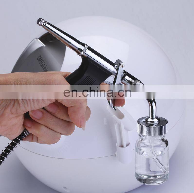 Portable Oxygen Sprayer Facial Skin Care Oxygen Water Jet Peel Device / Mini Facial Cleansing Beauty Machine Homse Use