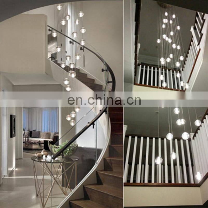 Restaurant chandelier three head simple modern restaurant lamp creative art LED strip dining room lamp black table lamp